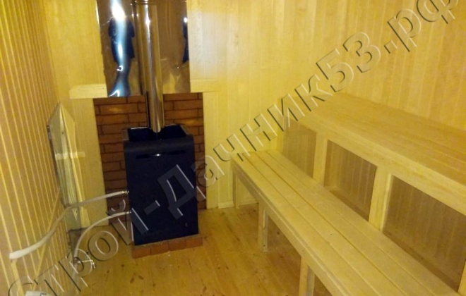 4 Брусовая баня по проекту Б-22 9×9, 135 м², Московская область, Щёлковский район, Деревня Каблуково (12)